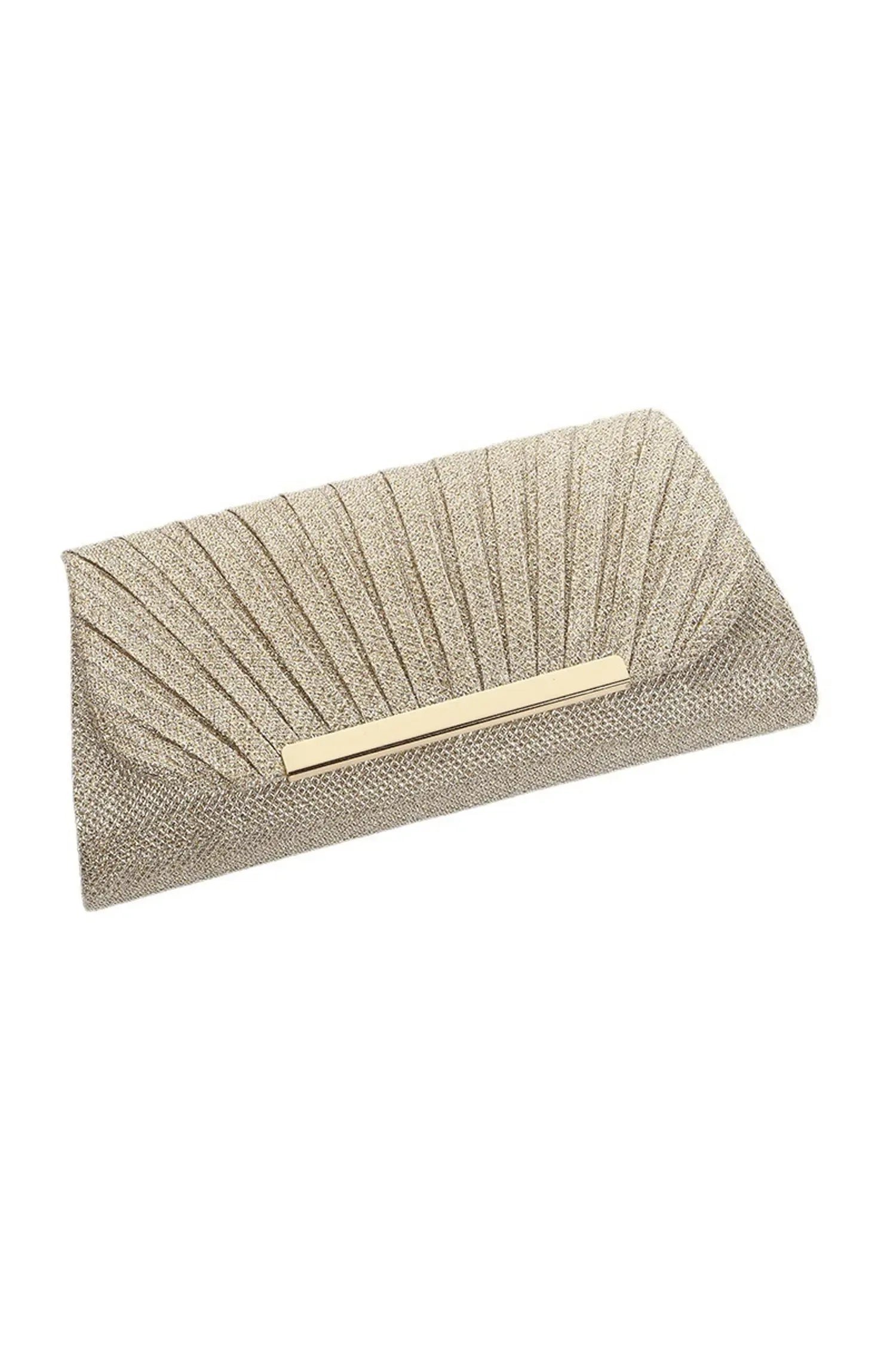 Tabitha Silver Clutch Bag - Image 4